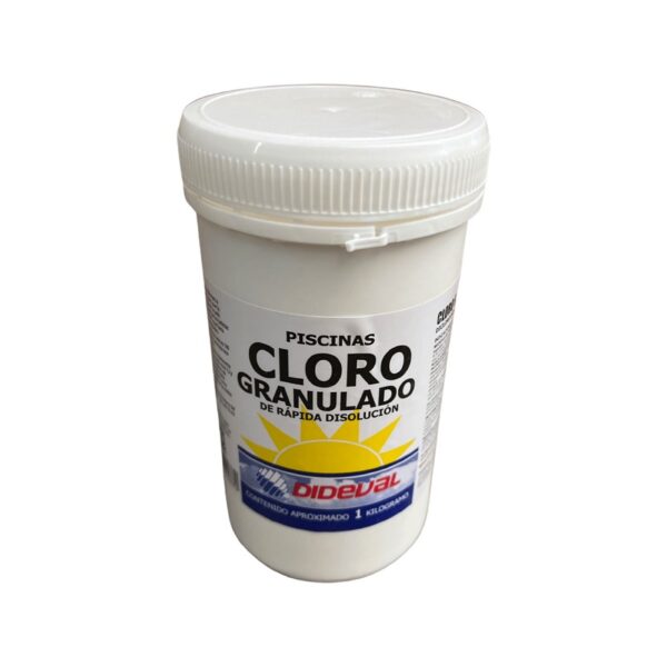 CLORO PISCINA GRANULADO 1000 GRS DIDEVAL - Imagen 2