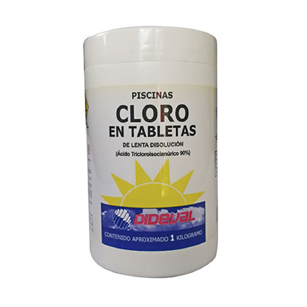 CLORO PISCINA TABLETAS 5 X 200 GRS DIDEVAL