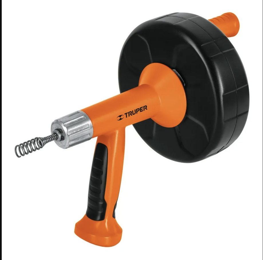 DESTAPADOR DESAGUE C/MANILLA TRUPER DECA-25X 7.6MT