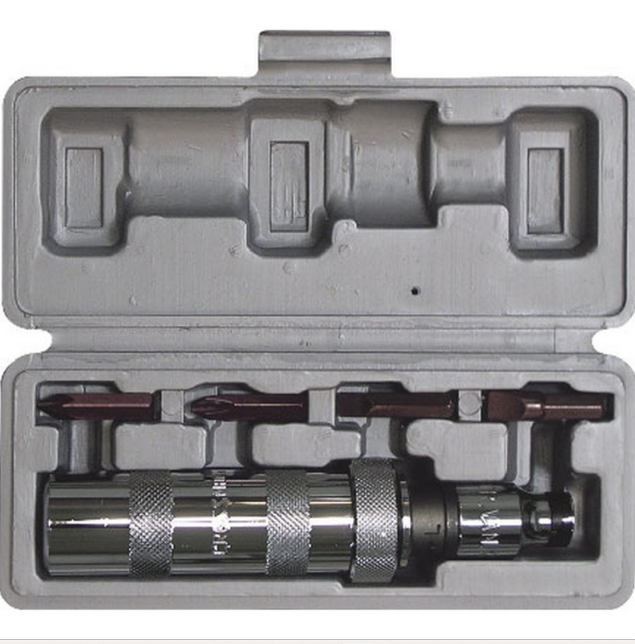 DESTORNILLADOR IMPACTO 5 PZAS CROSSMAN CAJA/PLAST