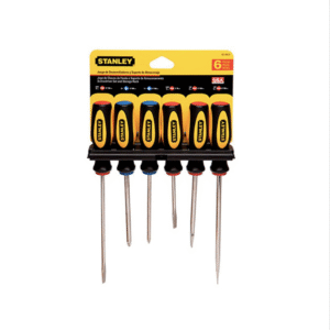 DESTORNILLADOR JUEGO 6 PZAS STANLEY 60-060/ 64457