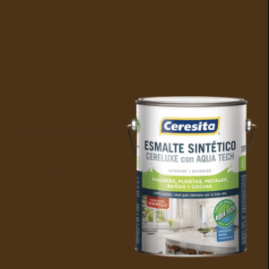 ESMALTE SINT.CERELUX ULTRA CAFE MORO GL AL AGUA
