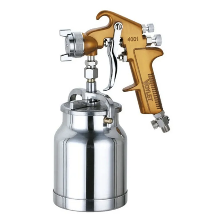 PISTOLA PINTAR VOYLET J4001- A/PRESION GAT DORADO