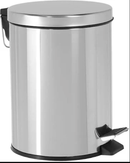 BASURERO INOXIDABLE 8 LTS MIXA
