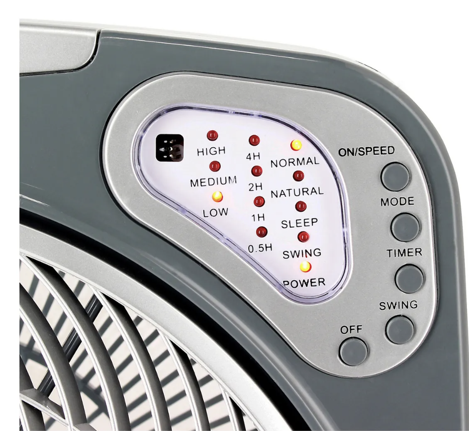 VENTILADOR PISO-MESA V12A5R 12 AIROLITE C/REMOTO - Imagen 2