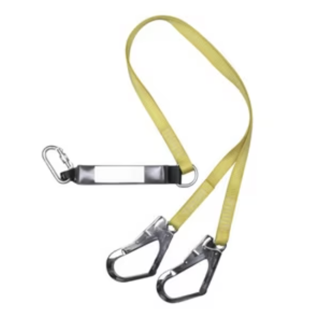 CINTURON SEGURIDAD CABO DE VIDA 17MM-2MT 2 GANCHOS