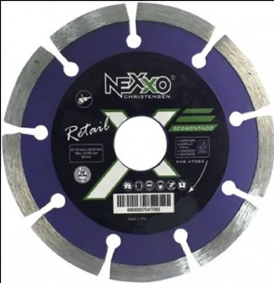 DISCO CORTE DIAMANTADO 9 CONTINUO DRY NEXXO