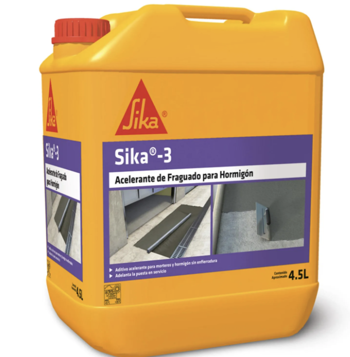 SIKA 3 BIDON 4.5LTS (ACELER CONTROL)
