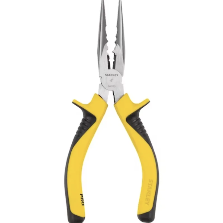 ALICATE PUNTA MEDIA CANA 6 PROTE. STANLEY 84053.