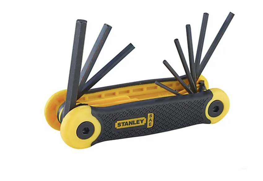 LLAVE ALLEN JUEGO 7 PZAS 2. 5-10MM STANLEY(59-252)