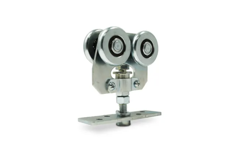 RUEDA METALICA DOBLE DIAM.300 P/CORREDERA