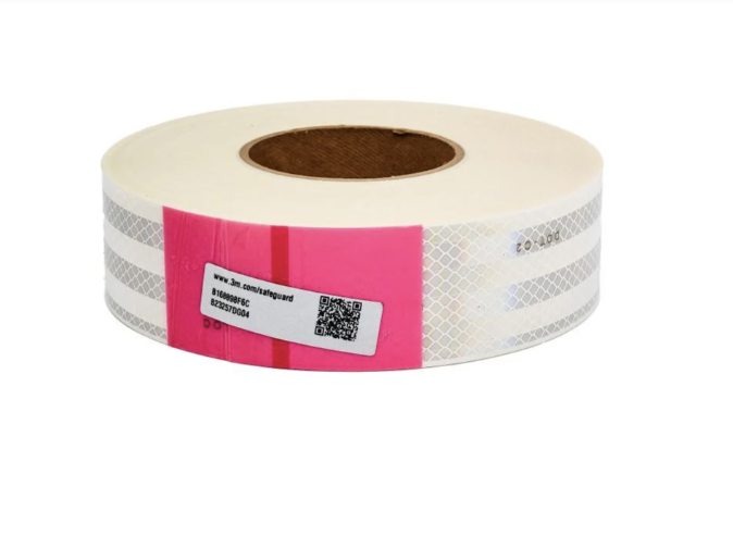 HUINCHA REFLECTANTE BLANCA 50MM X 45.72 MT 3M