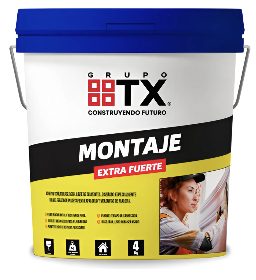 ADHESIVO MONTAJE TX 04KG (ADHMJE04)