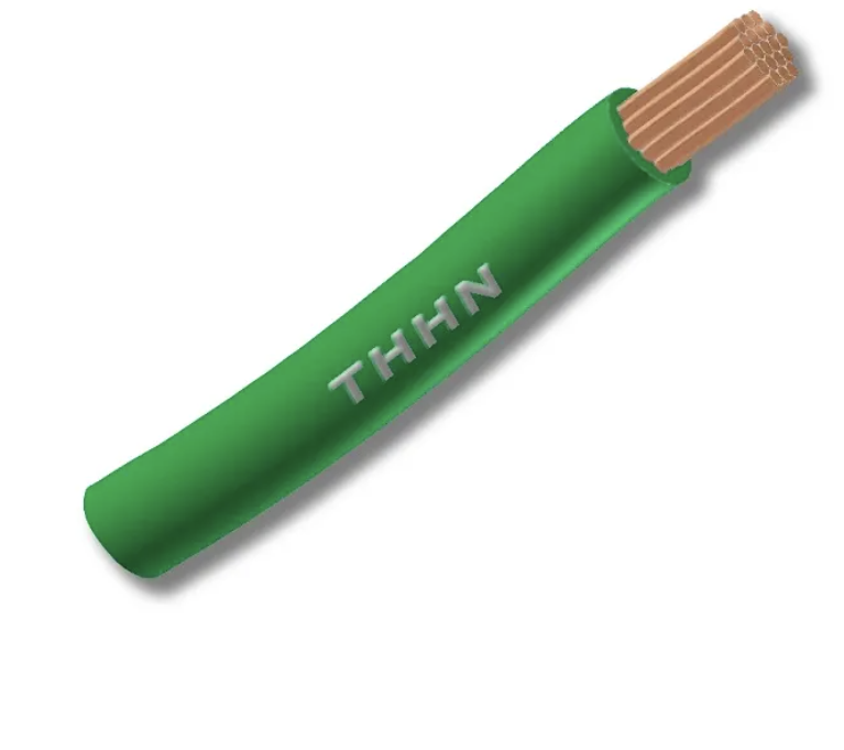 CABLE THHN 10 AWG VERDE (ROLLO=100MT)