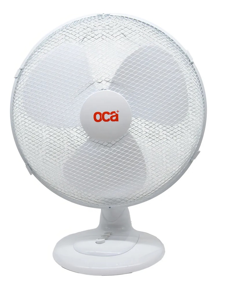 Ventilador de sobremesa blanco 16" sin control remoto Oca - Imagen 4