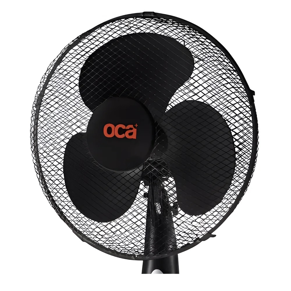 Ventilador de Pedestal 16" negro con control remoto Oca - Imagen 4