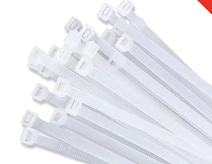 AMARRACABLES 16 BLANCO (4.8 X 370MM) BL/100UN