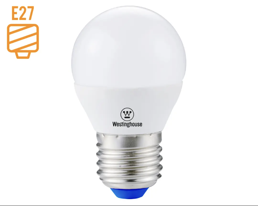 AMPOLLETA LED LUZ CALIDA BOLA 5W-E27