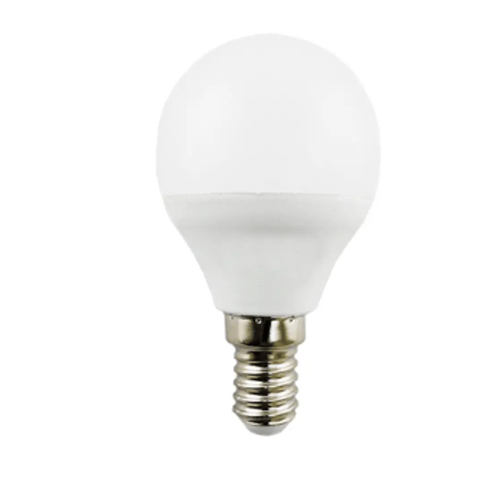 AMPOLLETA LED LUZ FRIA BOLA 5W-E14