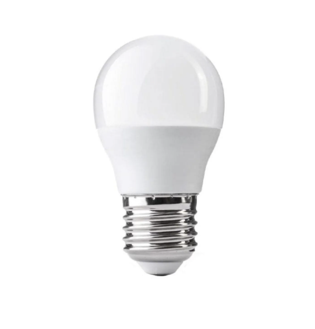 AMPOLLETA LED LUZ FRIA BOLA 5W-E27