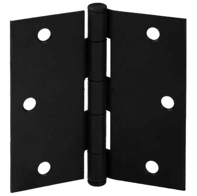 BISAGRA L88 3 X 3 NEGRA (SET-2 UNID.)