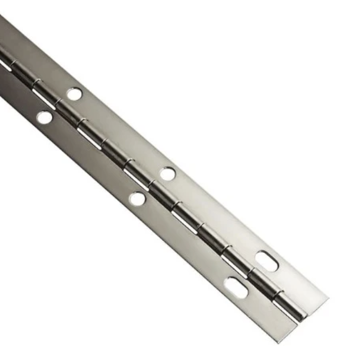 BISAGRA PIANO NIQUELADA TIRA 1 METRO