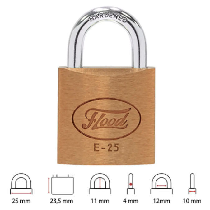 CANDADO FLOOD E-25 G/LARGO