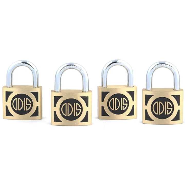 CANDADO ODIS 340 LLAVES IGUALES X 4