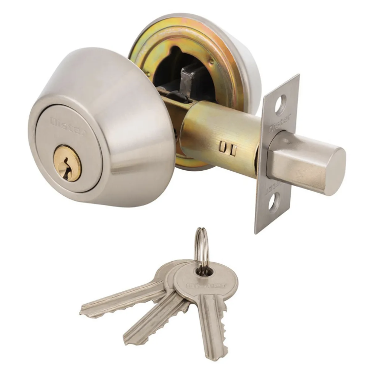 CERROJO TUBULAR 104 A. INOX LLAVE/LLAVE OISTER