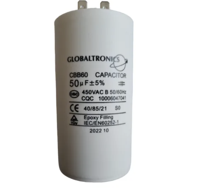 CONDENSADOR 50 MFD (PERMAN) RAP-3HP/LEN-2.5HP