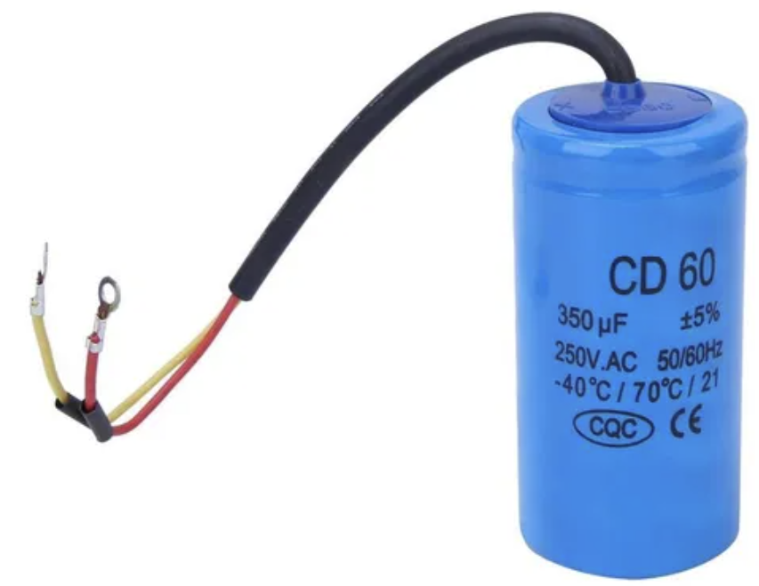 CONDENSADOR DE PARTIDA SOFO 350 MDF MOTOR C/CENTRI