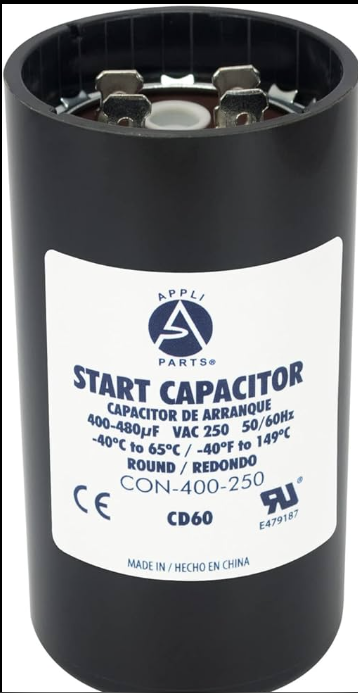 CONDENSADOR PARTIDA 400-480 MFD 1HP