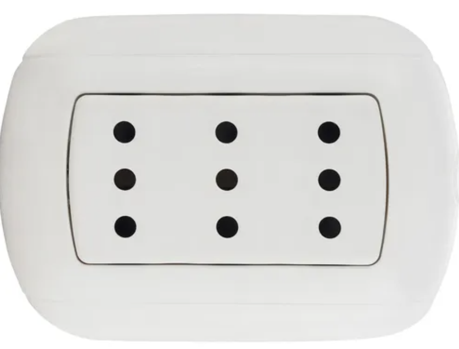 ENCHUFE BTICINO SOBREPONER 10A OVALADO P13B