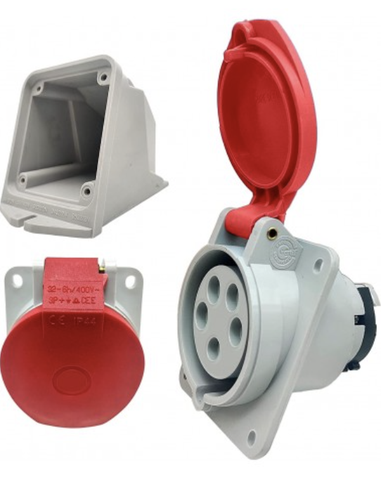 ENCHUFE HEMBRA S/P INDUST 16A 3P+T