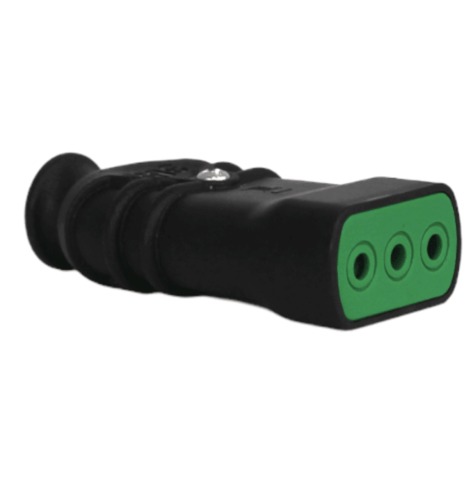 ENCHUFE HEMBRA VOLANTE 10A 2P+T NEGRO 0400HV0323 M