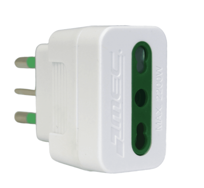 ENCHUFE MACHO ADAPTADOR 16A-10A C/T 280 MEC