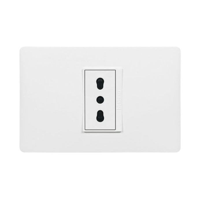 ENCHUFE SIMPLE 10-16A. MOD-LUZICA PU1180