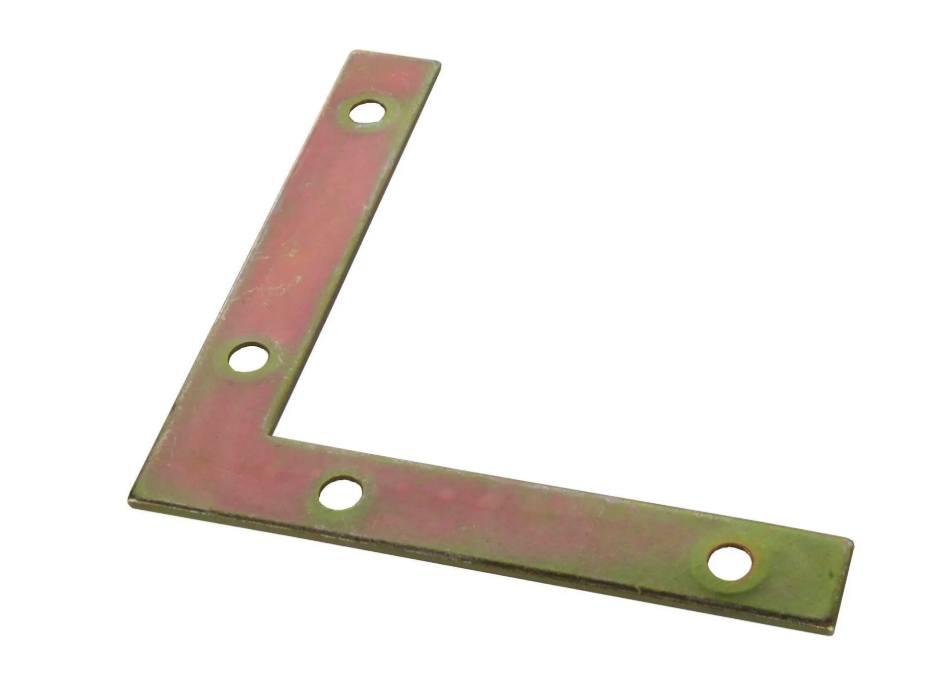 ESCUADRA PLANA 11/2 69 ZINC DEVA SIN TORNILLOS