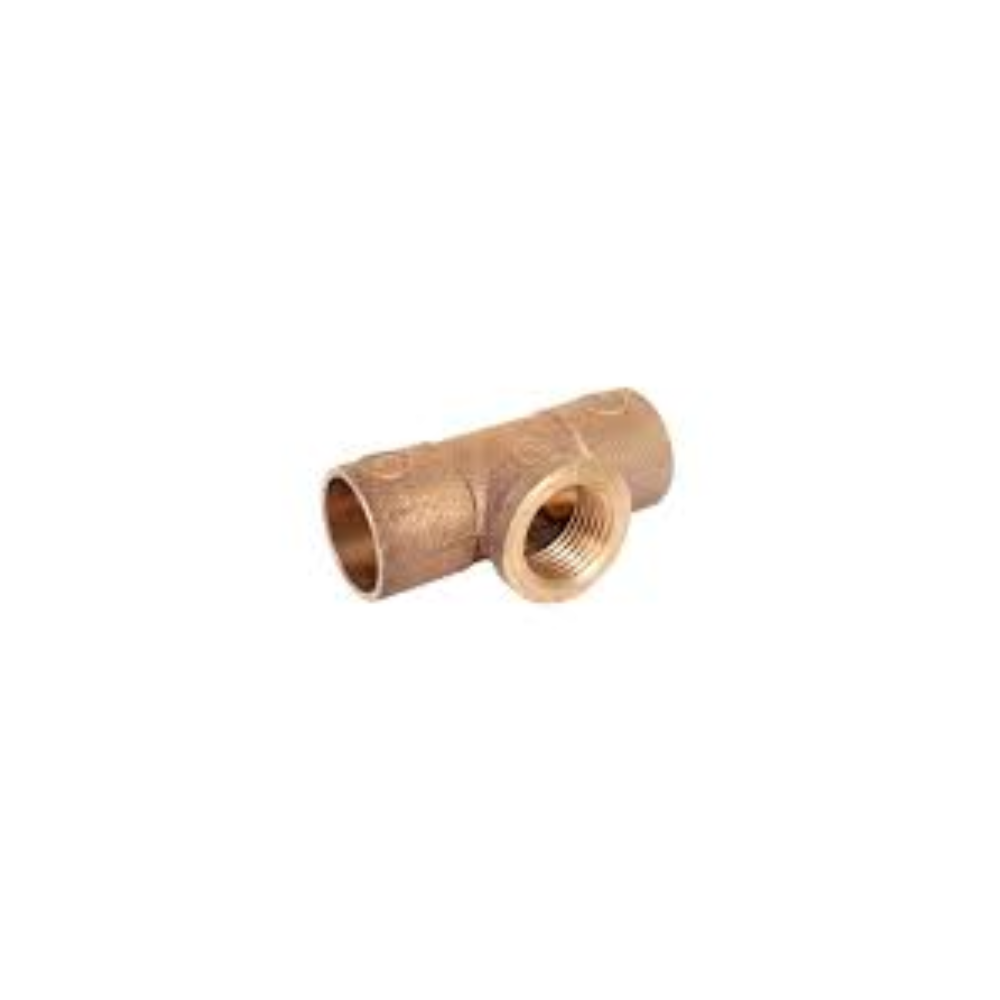 TEE BRONCE SOLDAR 3/4 X1/2 X 3/4