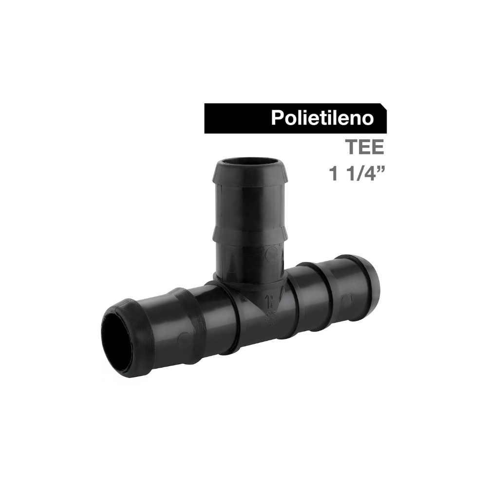 TEE POLIETILENO TETILLAS 1 14