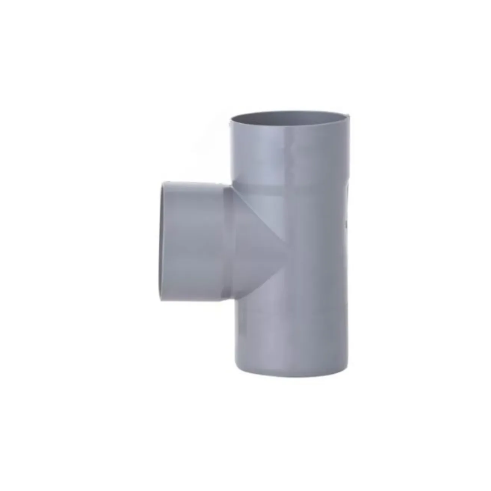 TEE PVC SANITARIA GRIS REGISTRO CEM/CEM 75 M