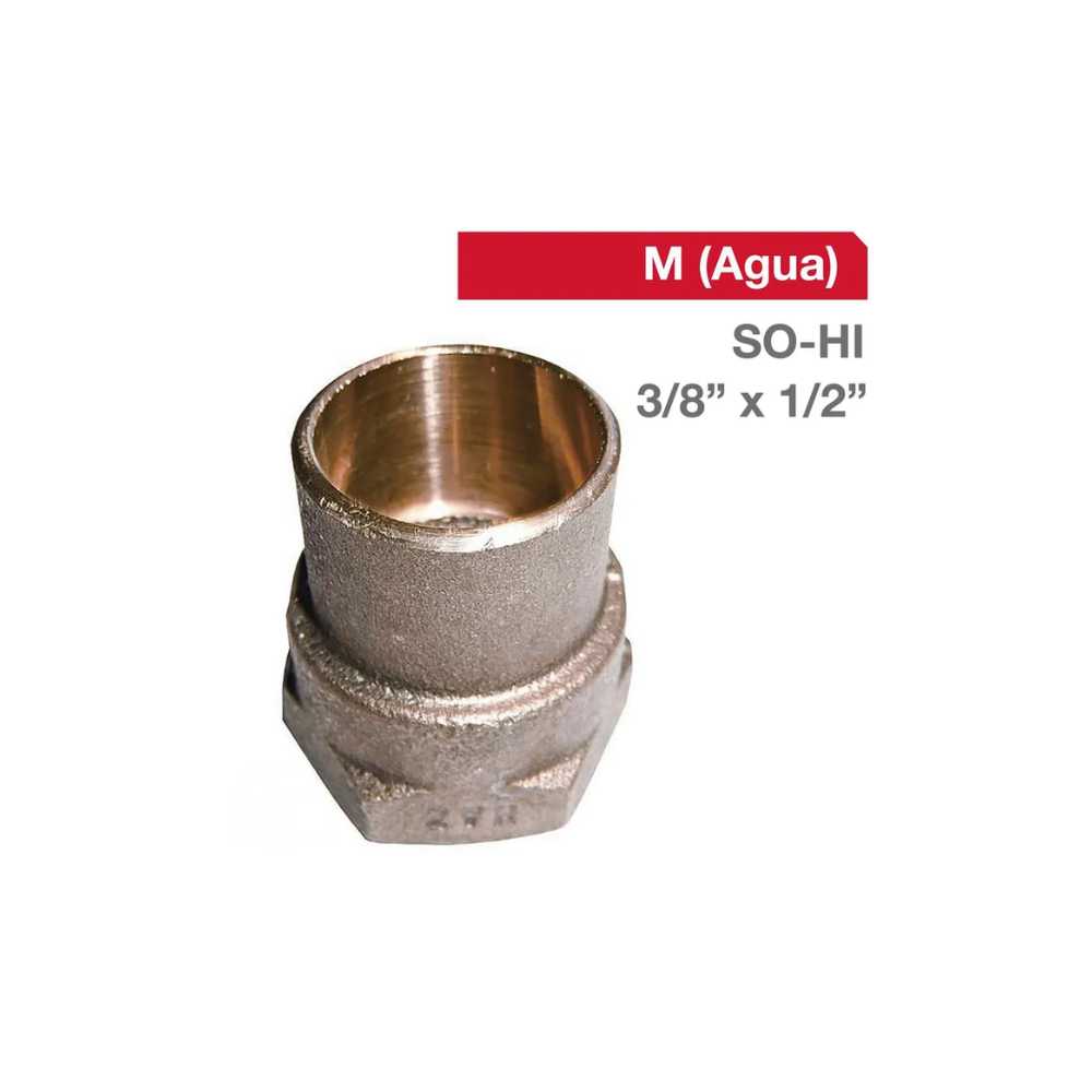 TERMINAL BRONCE SO-HI 1/2 X 3/8