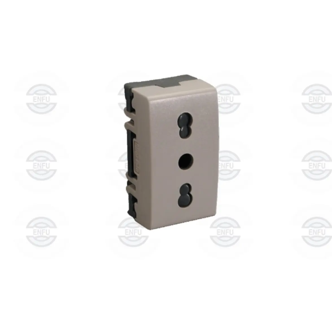 MARISIO HABITAT MODULO ENCHUFE 16A BEIGE 6719