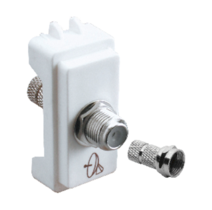 MODULO ENCHUFE COAXIAL BLCO 7896 GENESIS MARISIO