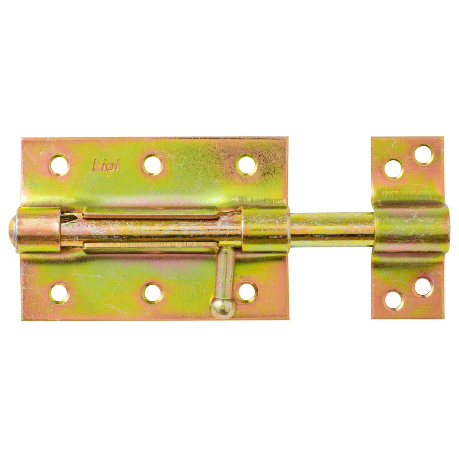 PICAPORTE UNA EMB. 10CM. 607 BRONCEADO DEVA SIN/T