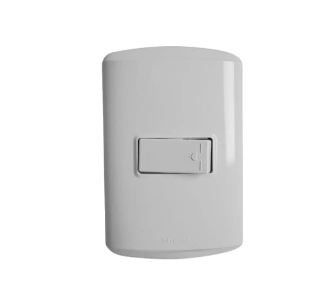 PULSADOR TIMBRE EMBUT.MODUS BTICINO 1102BN