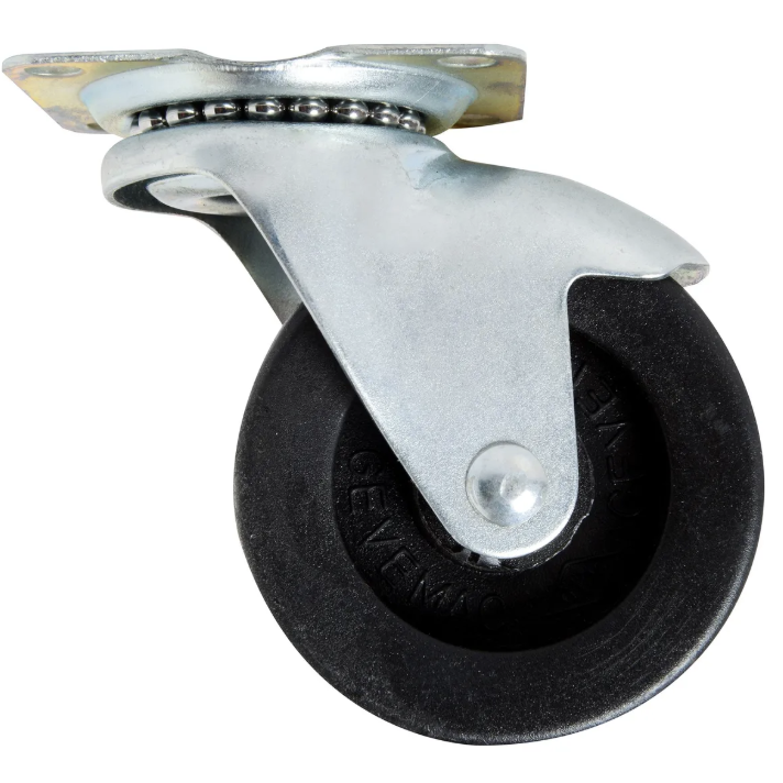 RUEDA MUEBLE C/BASE 50MM GEVEMAC