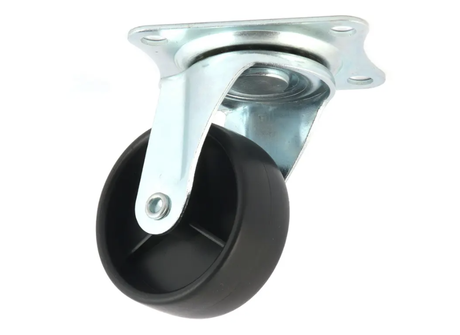 RUEDA MUEBLE C/PERNO 50MM GEVEMAC ZINCADA