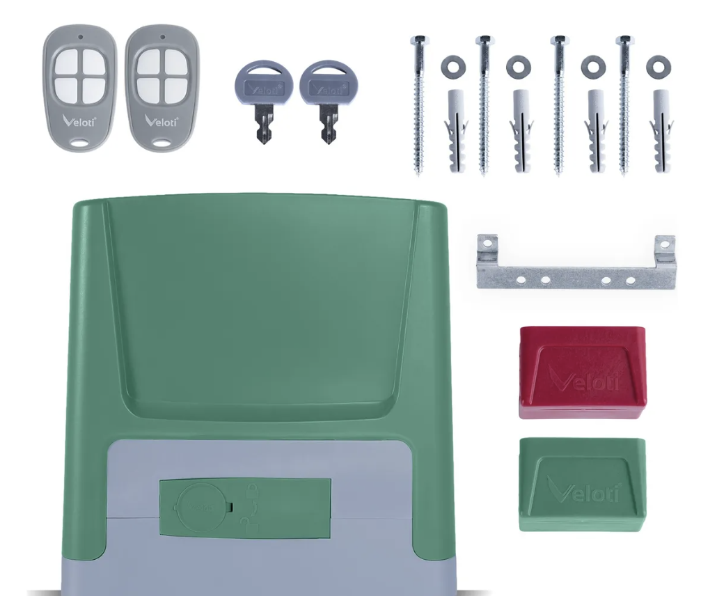 Motor Para Portón Residencial New Veloti 800 Kg