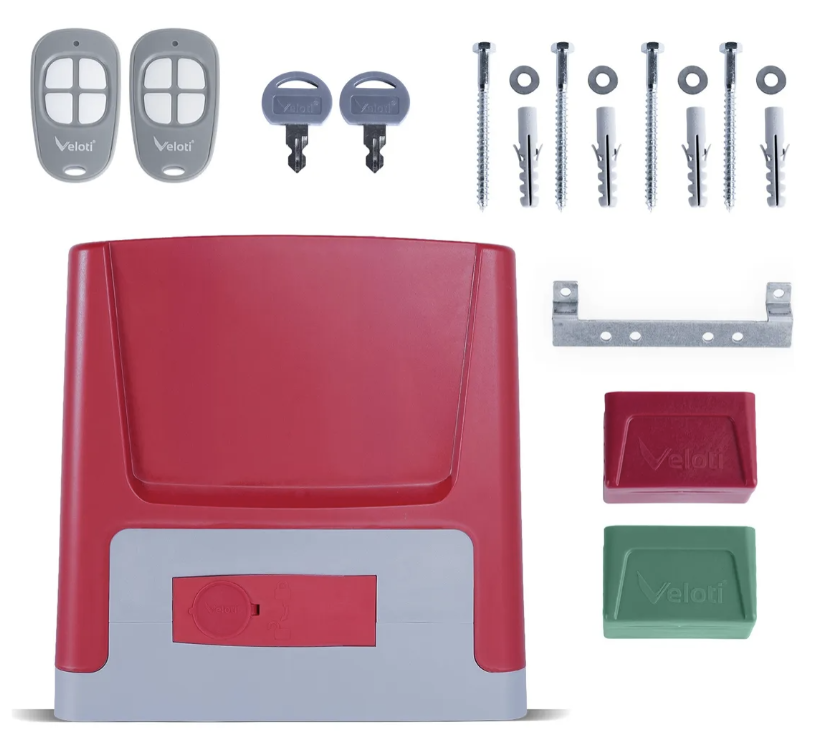 Motor Para Portón Residencial New Veloti 600 Kg